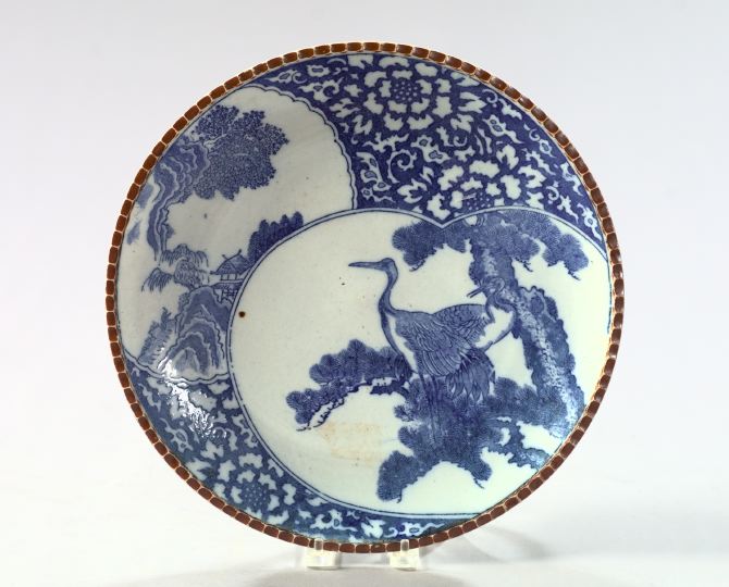 Japanese Meiji Blue and White Porcelain 3a5ea1