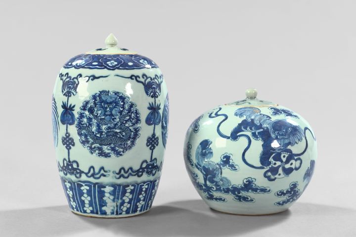 Two Oriental Porcelain Vases, 