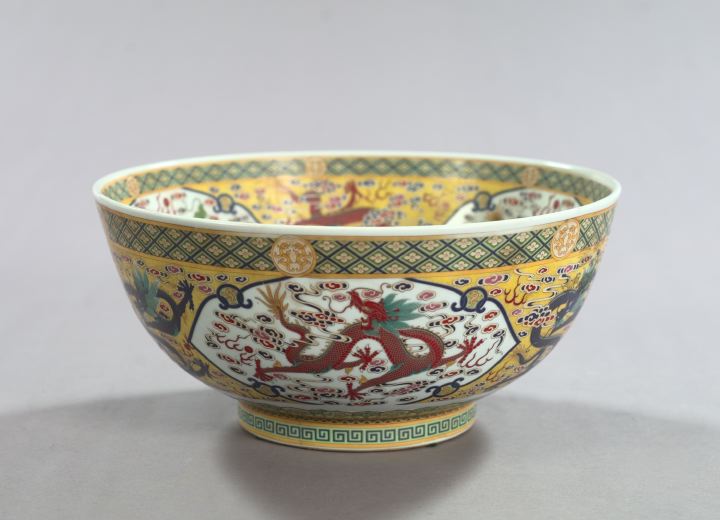 Large Tung Chih Elaborately Polychromed 3a5ecf