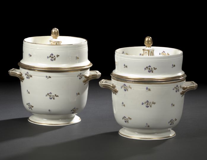 Good Pair of Derby Porcelain Covered 3a5f14