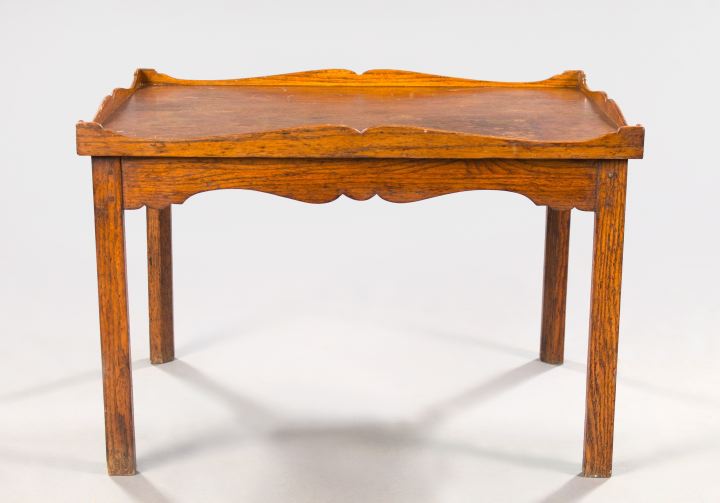 Provincial Oak Center Table 20th 3a5f16