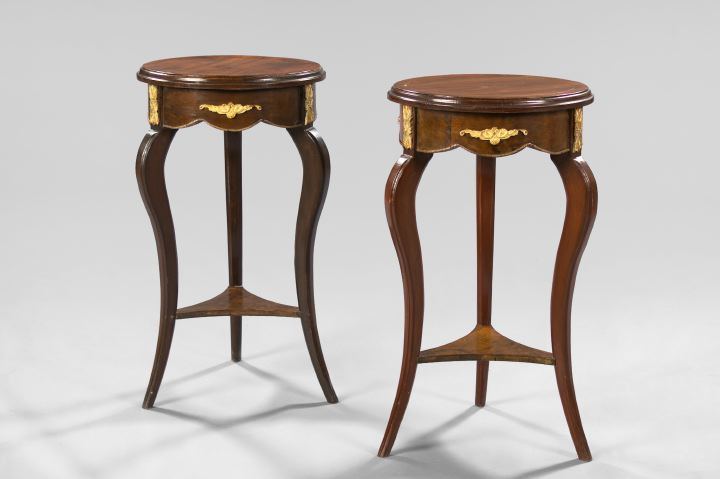 Pair of Louis XV Style Mahogany 3a5f4d