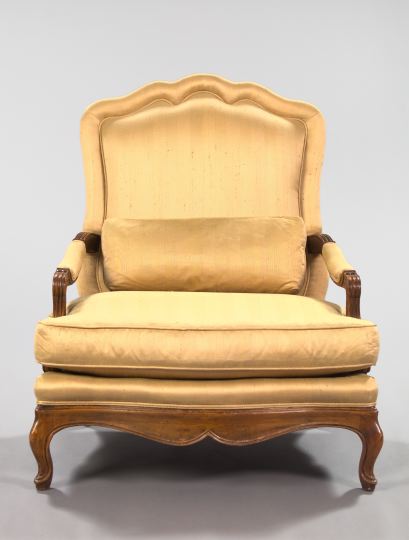 Louis XV Style Fruitwood Fauteuil  3a5f53