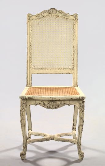 Suite of Three Louis XV Style Caned 3a5f5c
