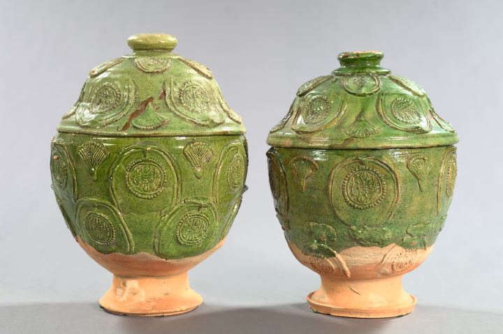 Rare Pair of Yuan Dynasty Apple