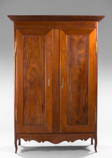 Rare Louisiana Mahogany Armoire  3a6001