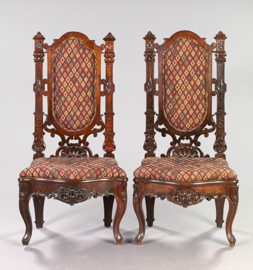 Pair of American Carved Rosewood 3a6064