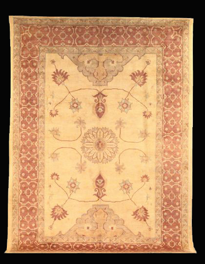 Peshawar Carpet,  9\' 2\" x 12\'