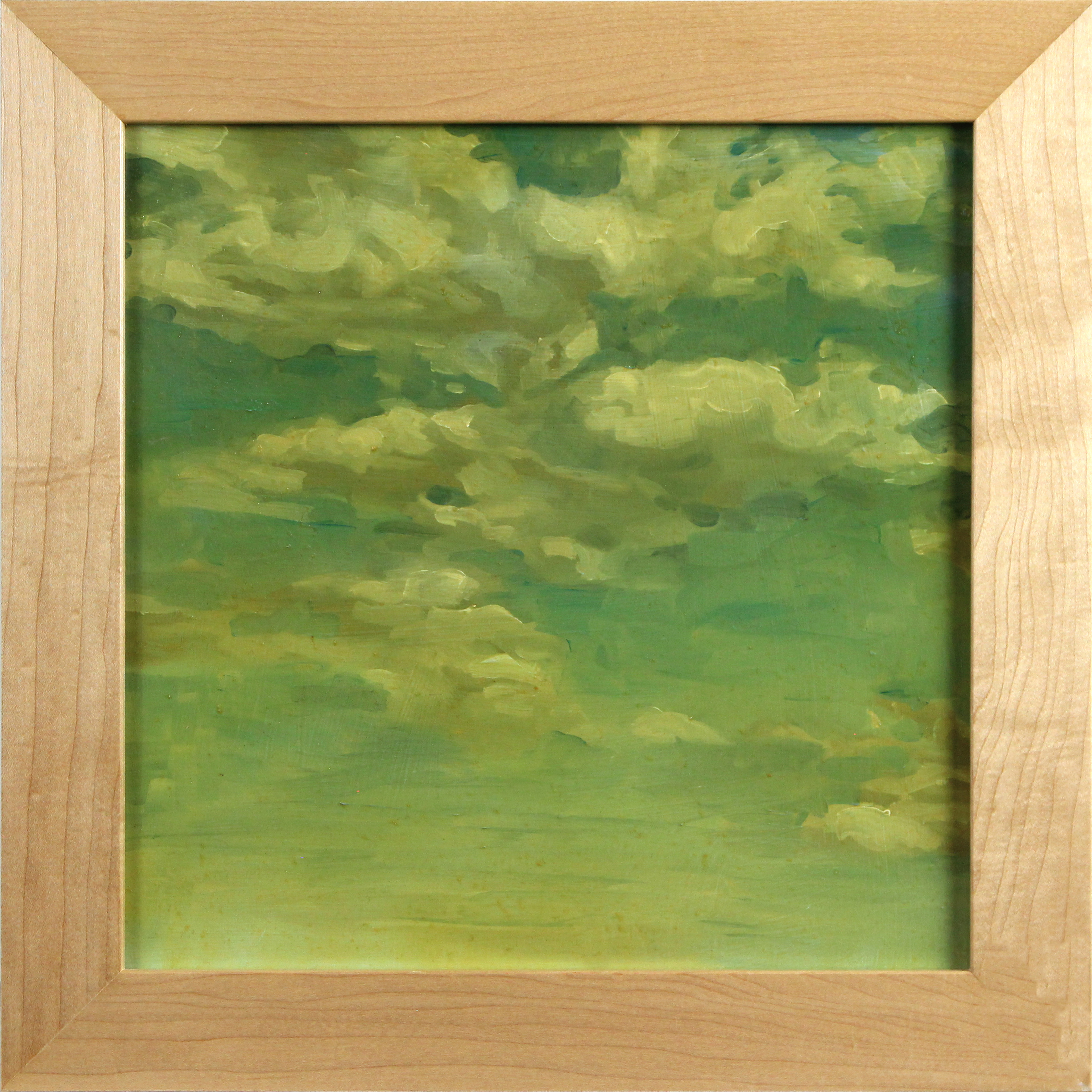 PAINTING, EVENING CLOUDS American