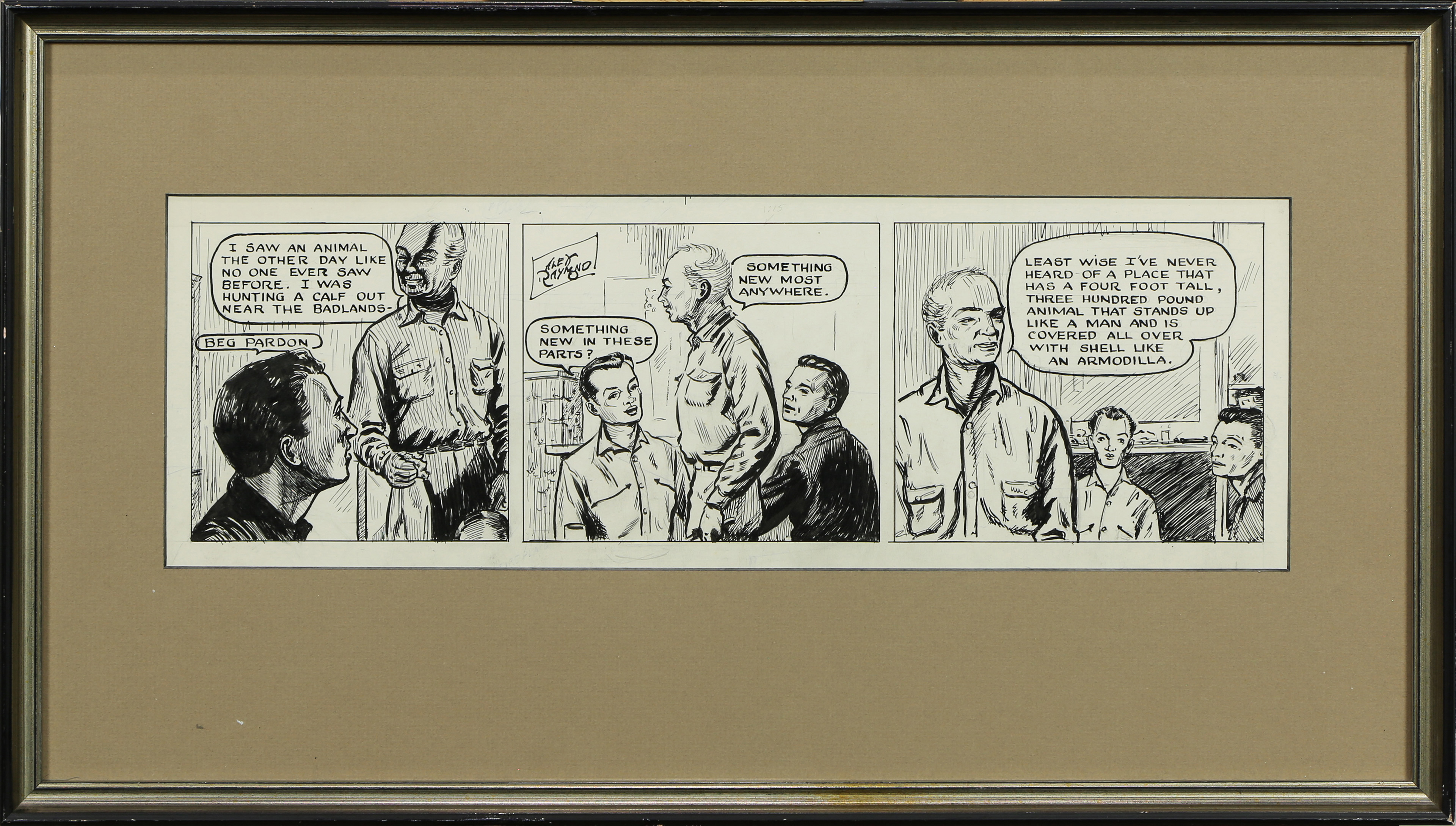 COMIC STRIP, FOLLOWER OF ALEX RAYMOND