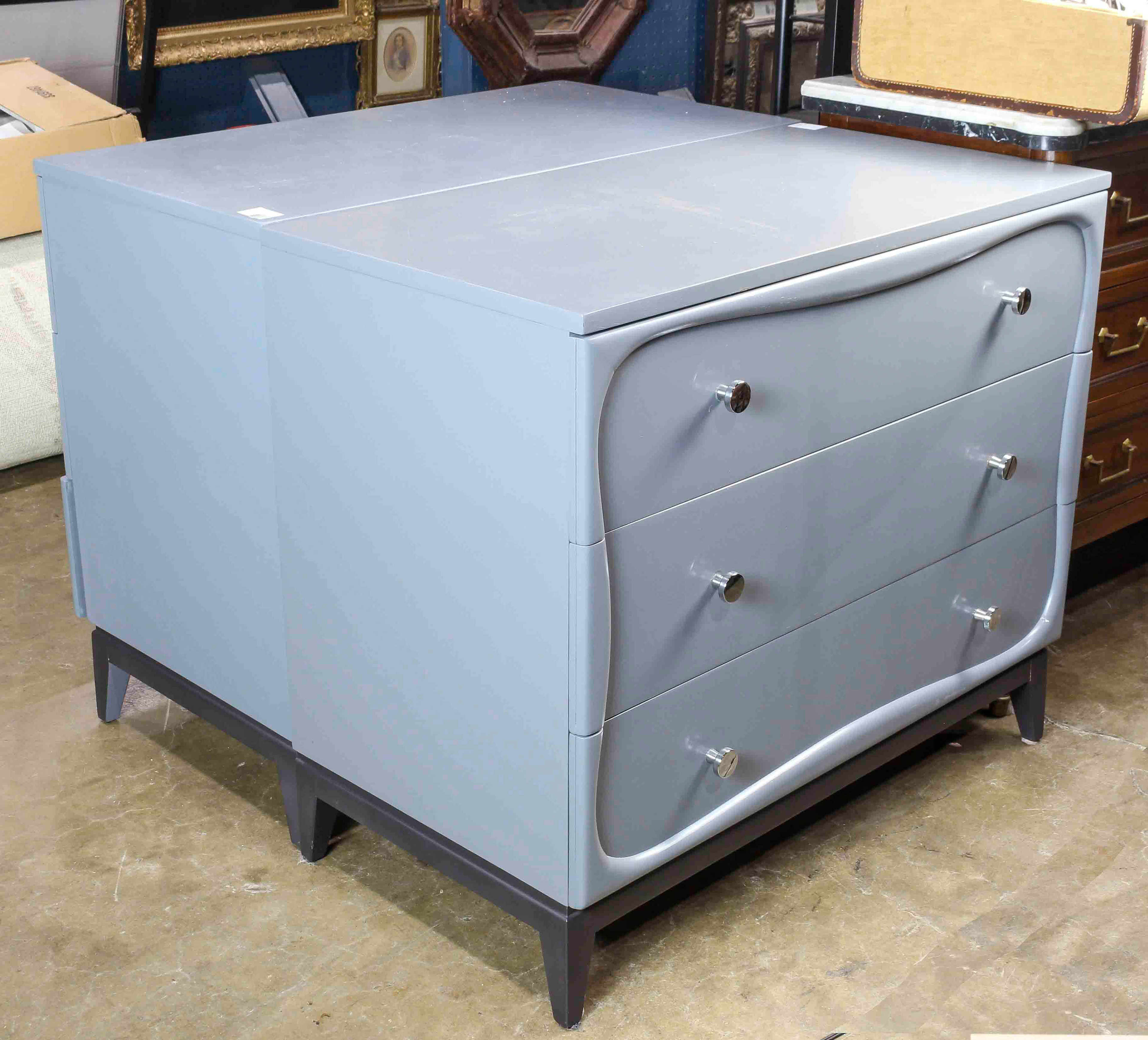 A PAIR OF MID CENTURY CHESTS A 3a6299