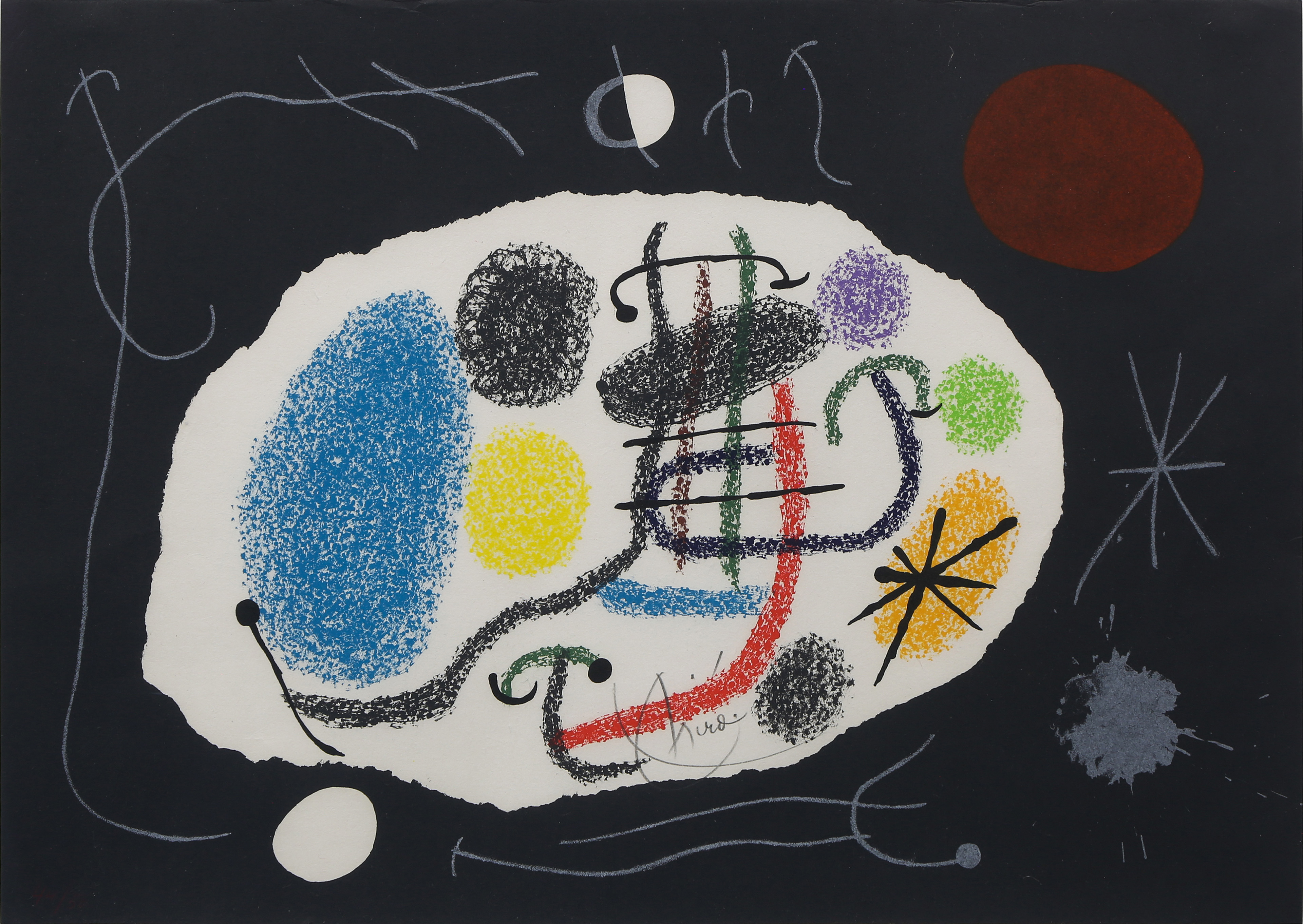 PRINT JOAN MIRO Joan Miro Spanish  3a647a