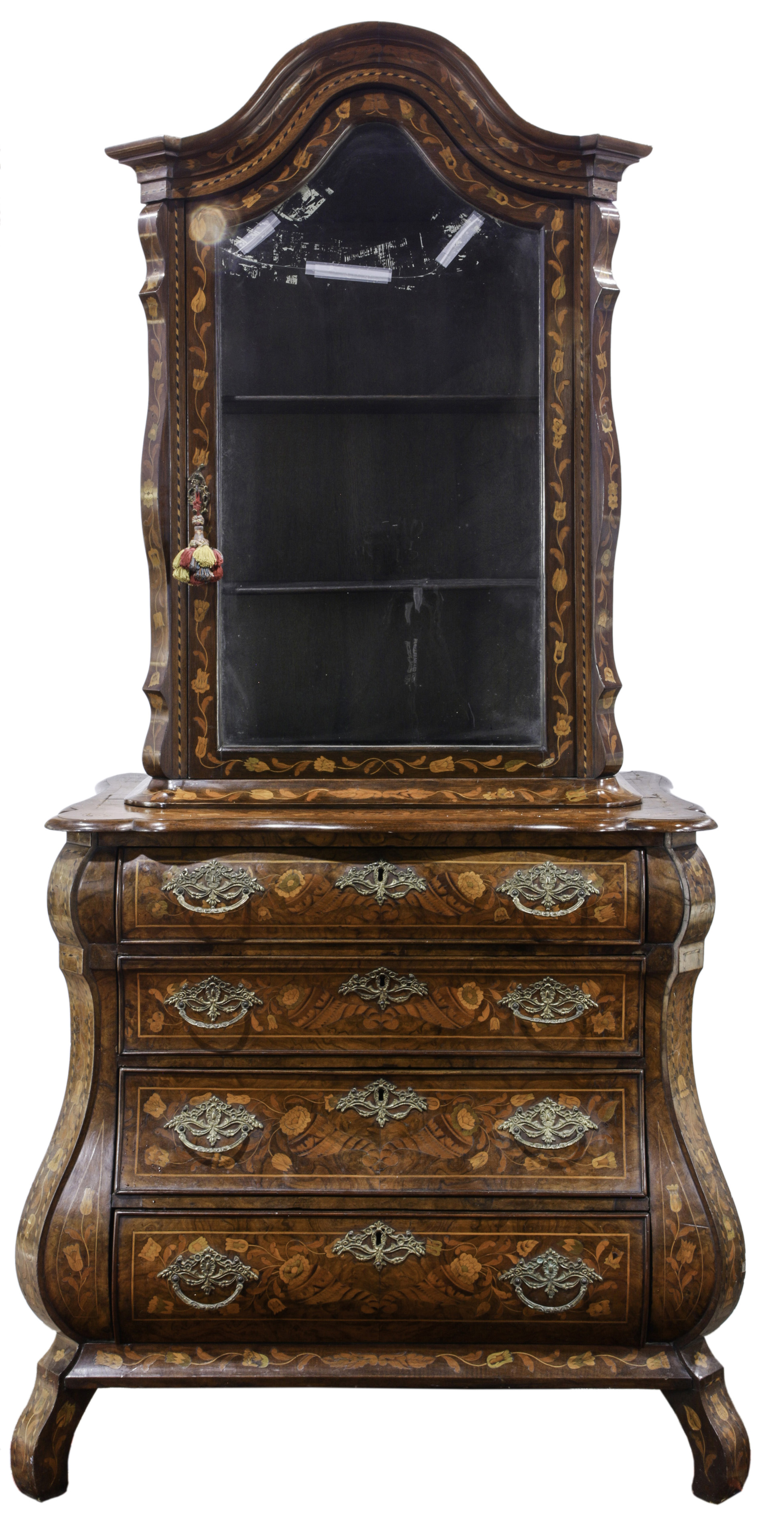 A DUTCH ROCOCO STYLE MARQUETRY 3a64ec