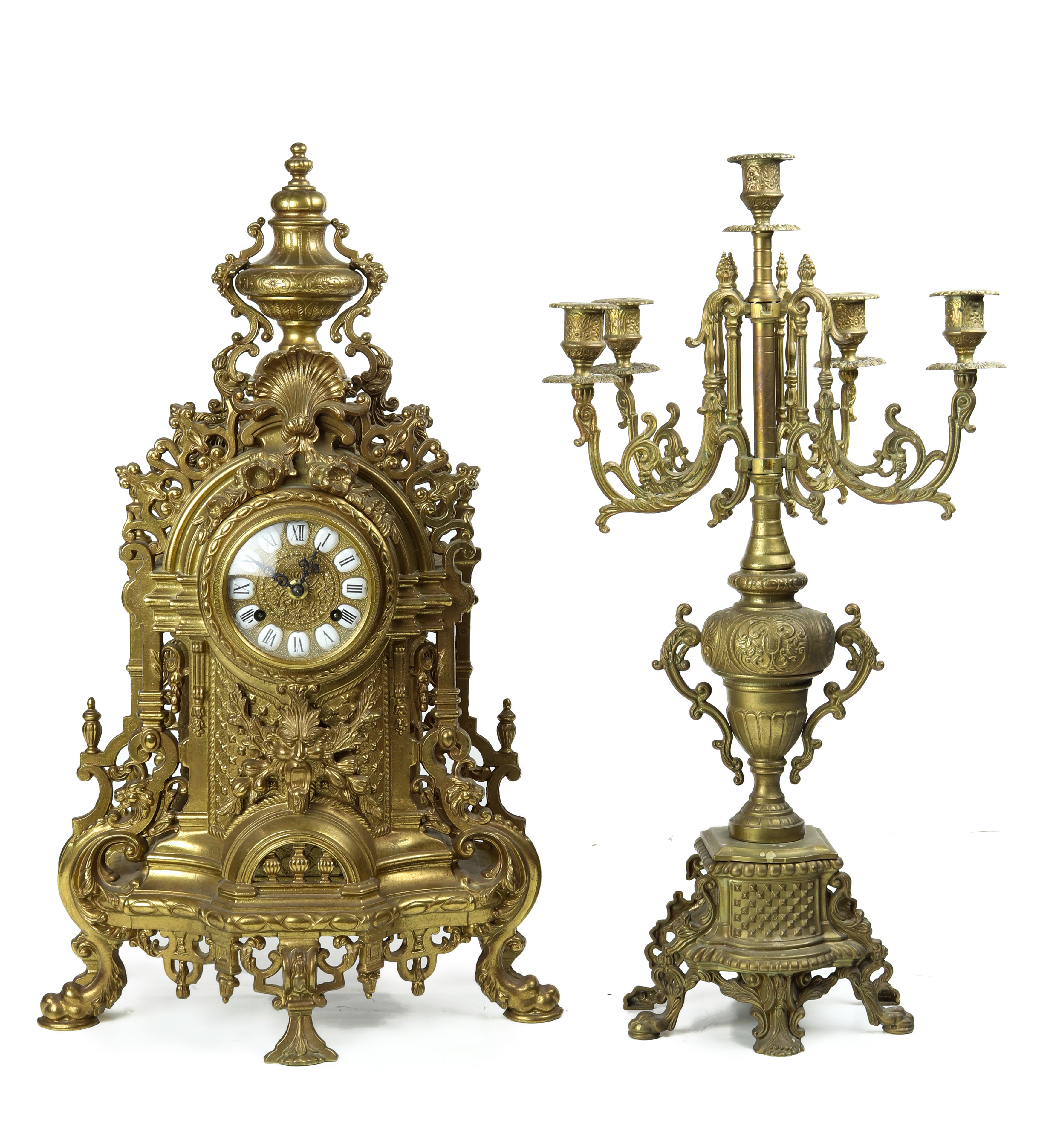  LOT OF 2 LOUIS XV STYLE GILT 3a64fe