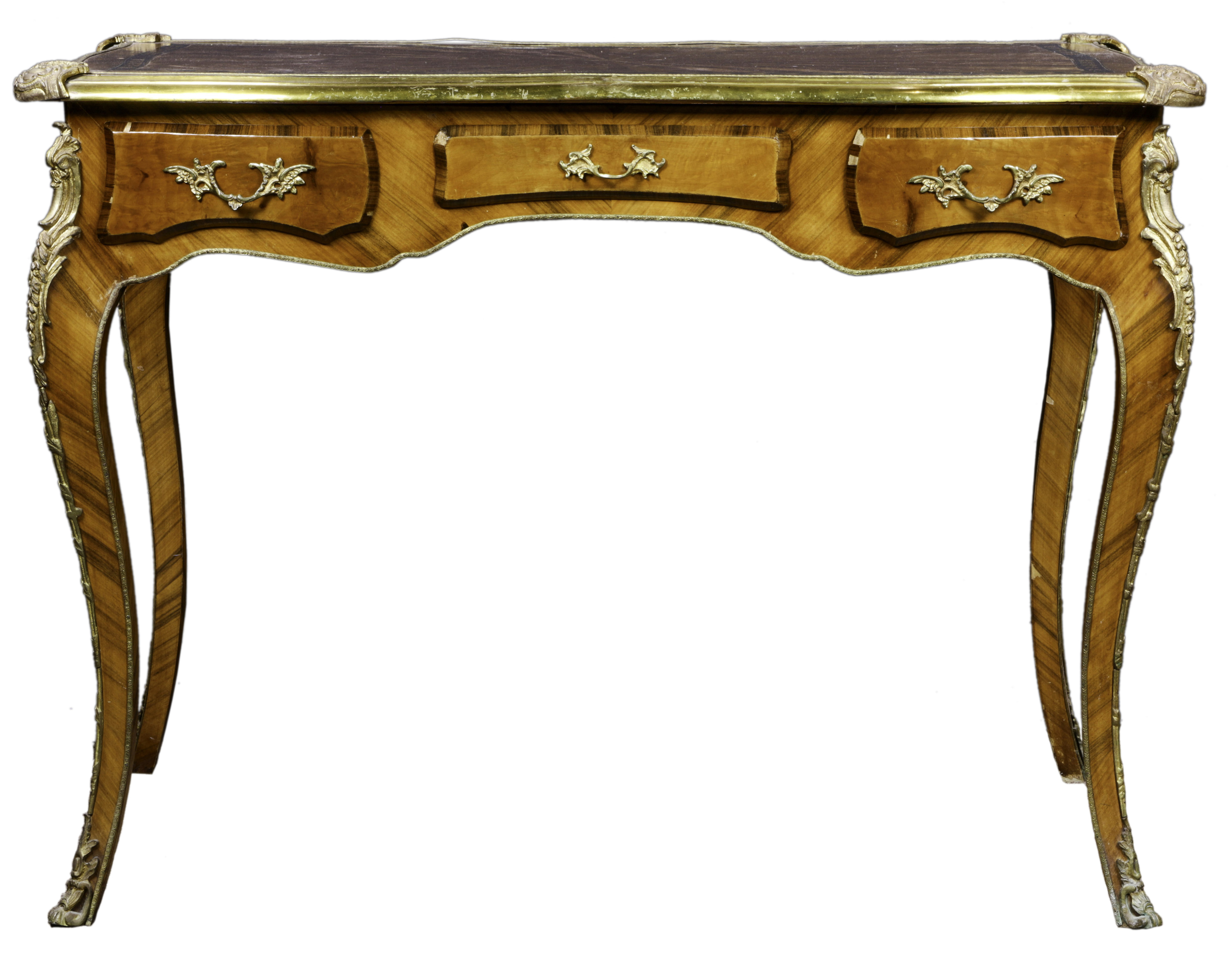 A LOUIS XV STYLE MARQUETRY DECORATED 3a6508