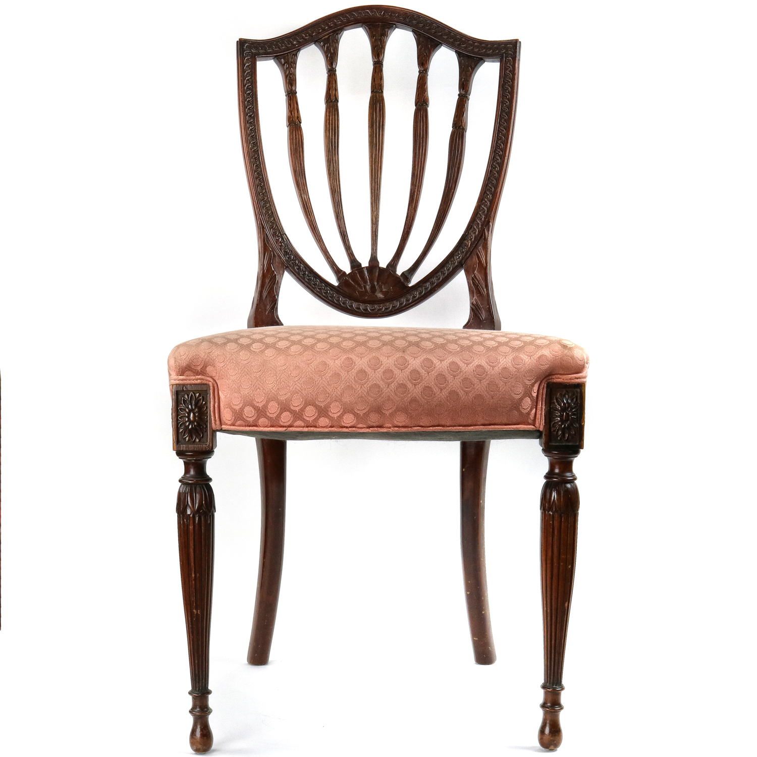 A FEDERAL STYLE MAHOGANY CHAIR 3a6519