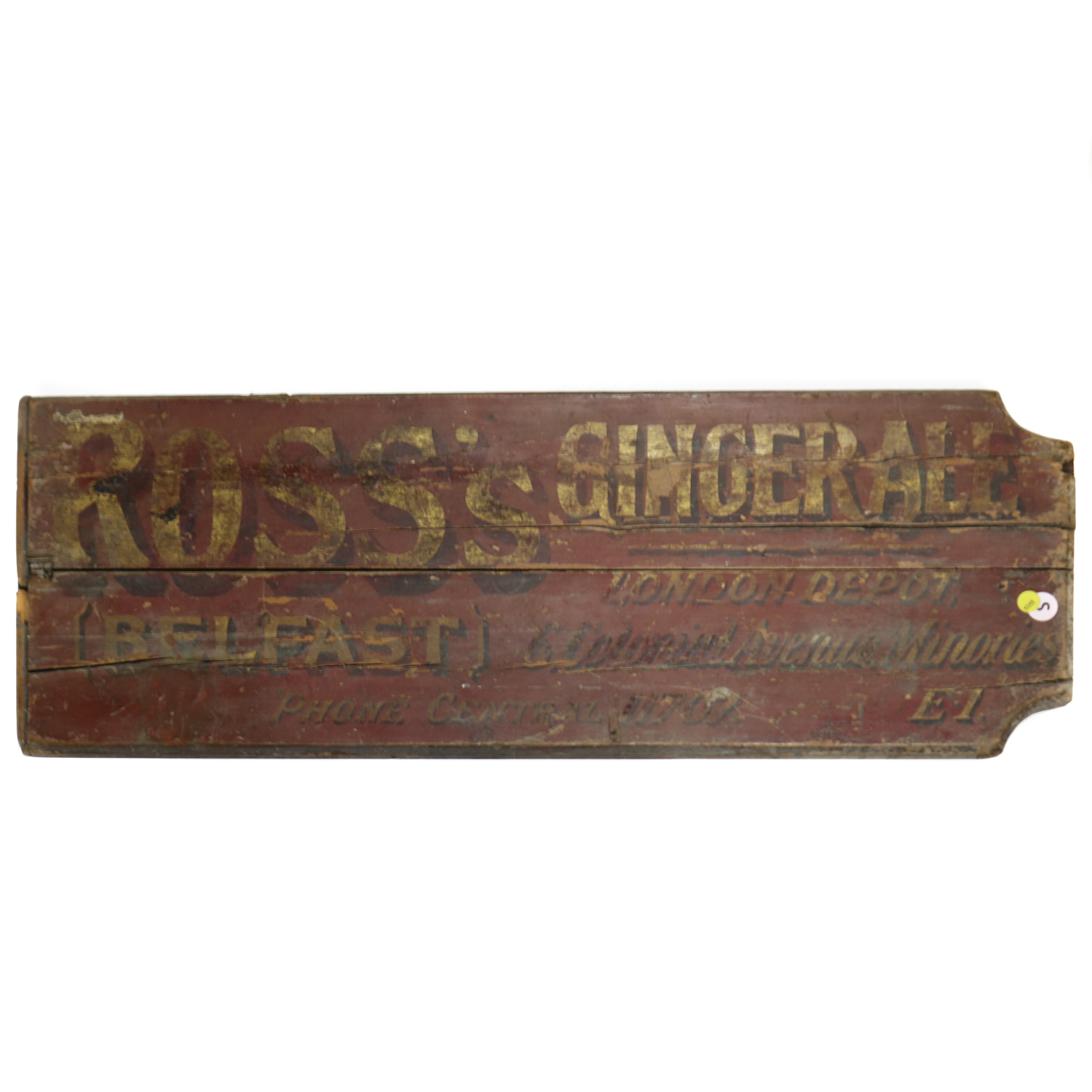 ANTIQUE PAINT DECORATED ROSS S 3a6699