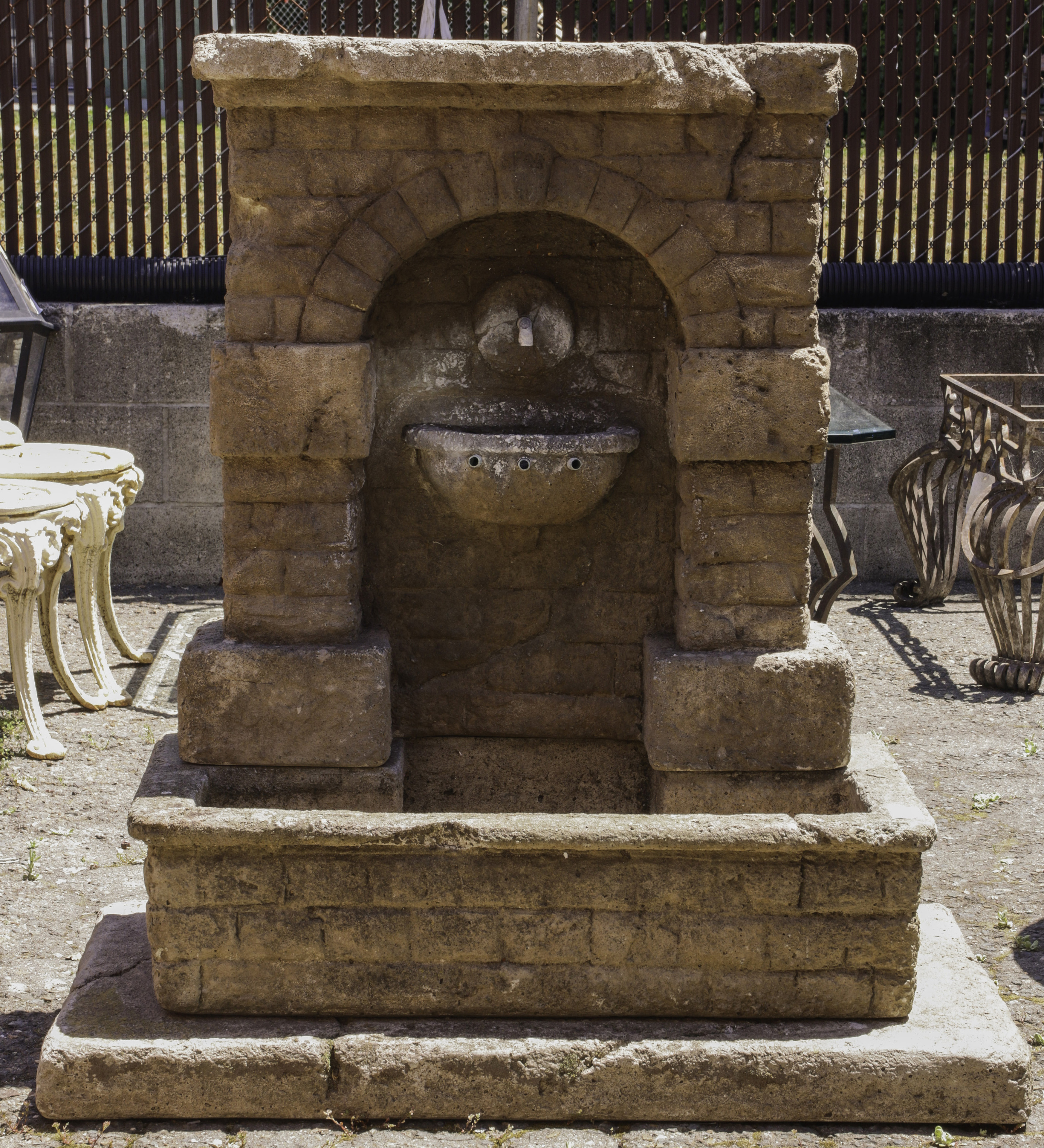 AN OUTDOOR WATER FEATURE An outdoor