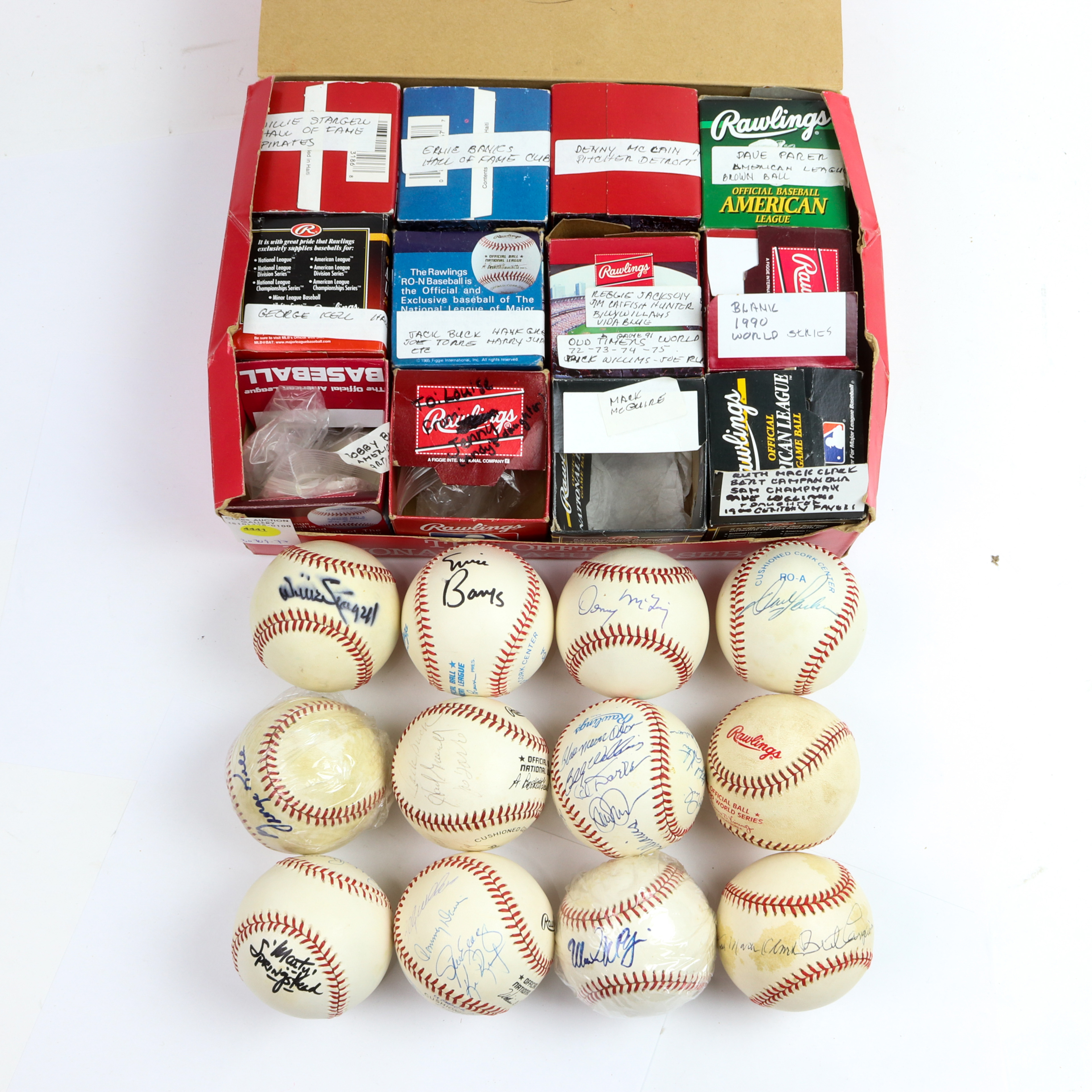 (LOT OF 12) BASEBALL GROUP (lot