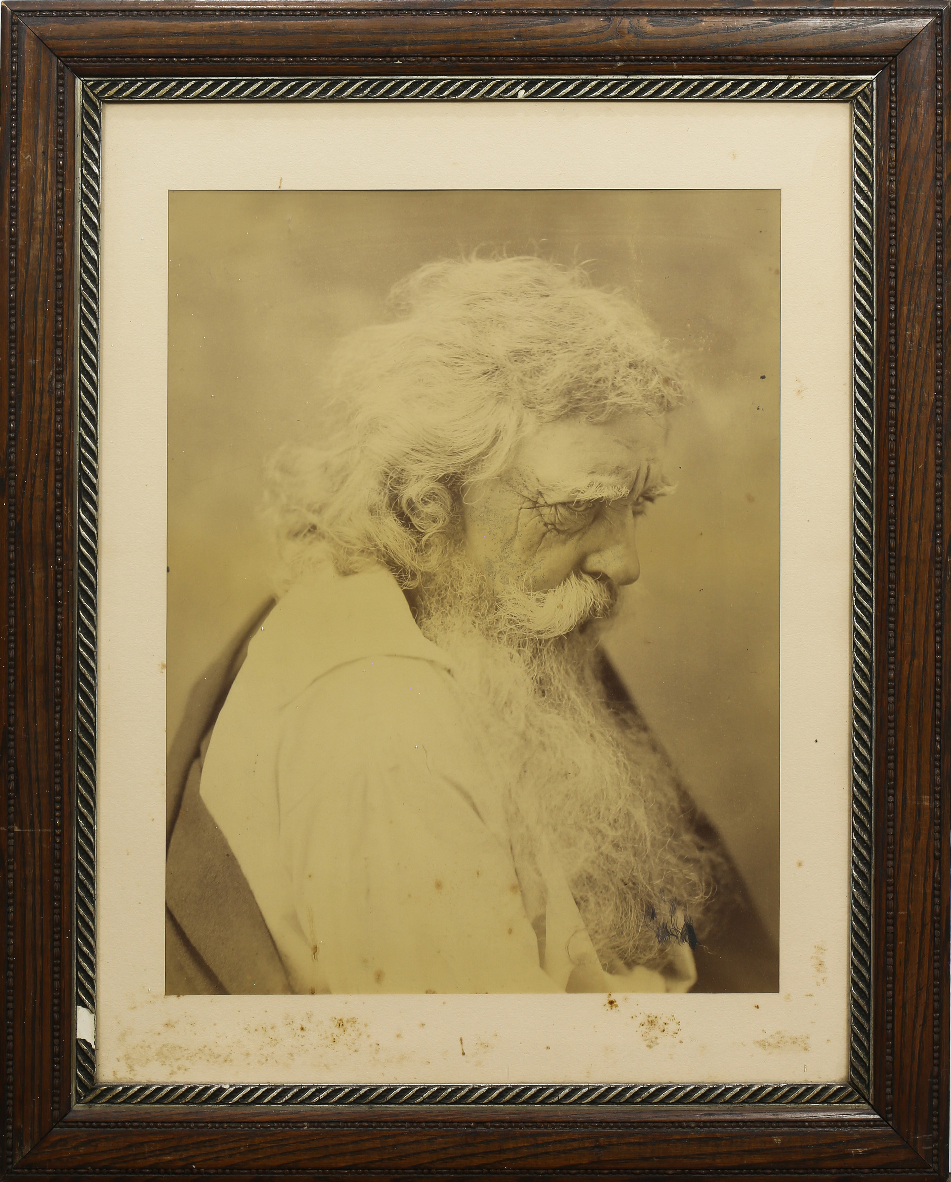 PHOTOGRAPH, PORTRAIT OF A BEARDED MAN