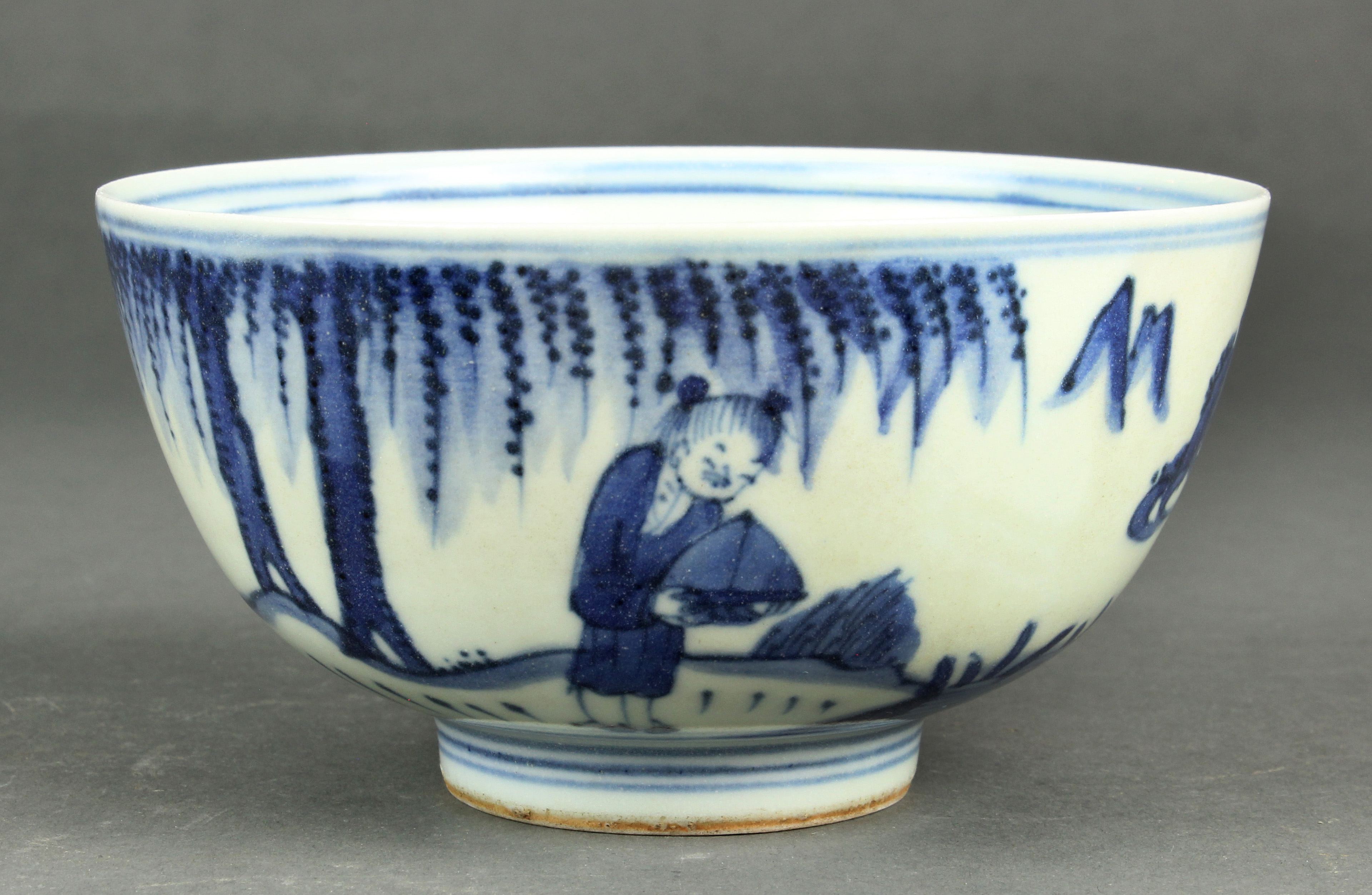 CHINESE BLUE AND WHITE BOWL Chinese