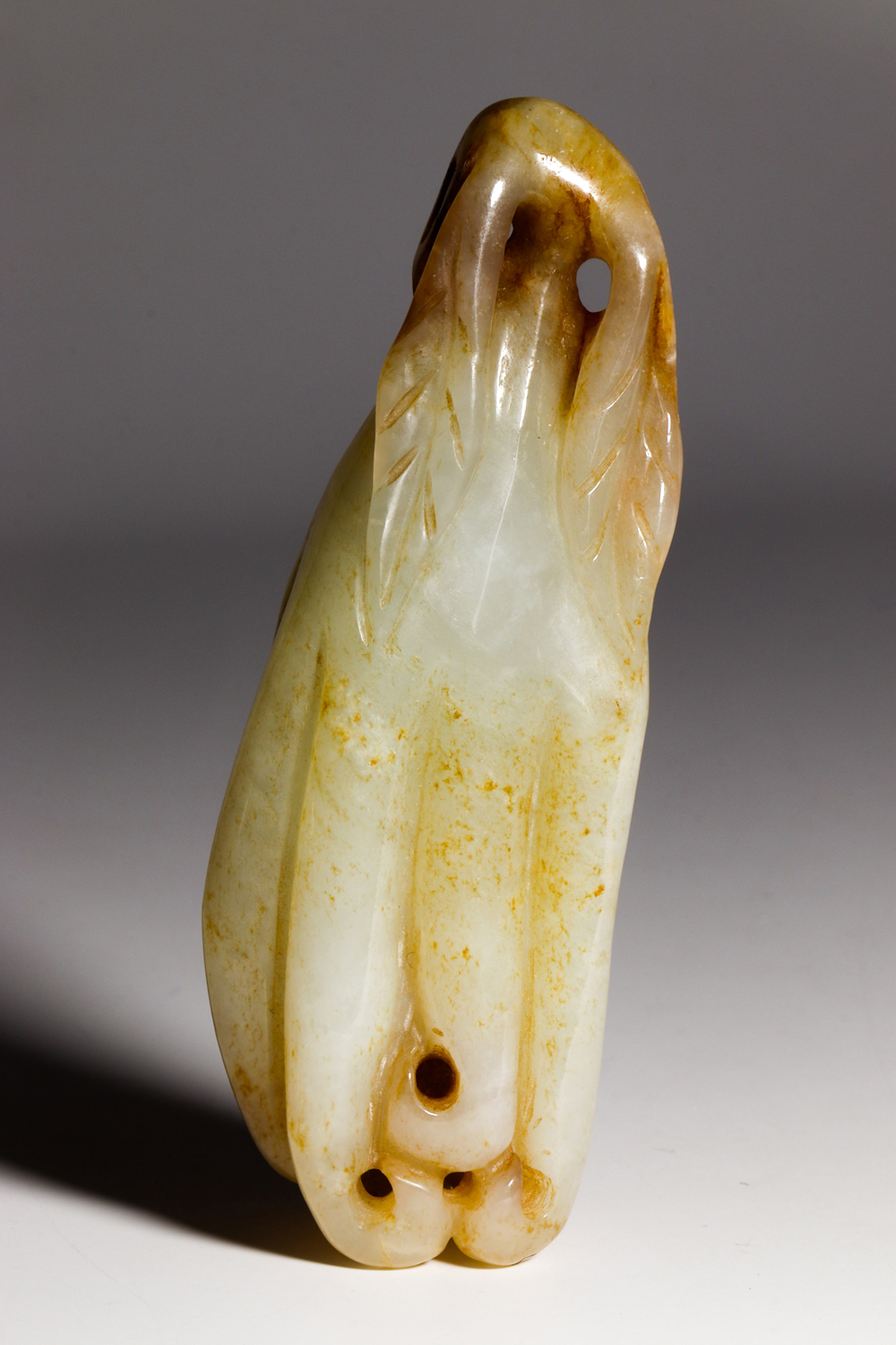 CHINESE JADE FINGER CITRON TOGGLE