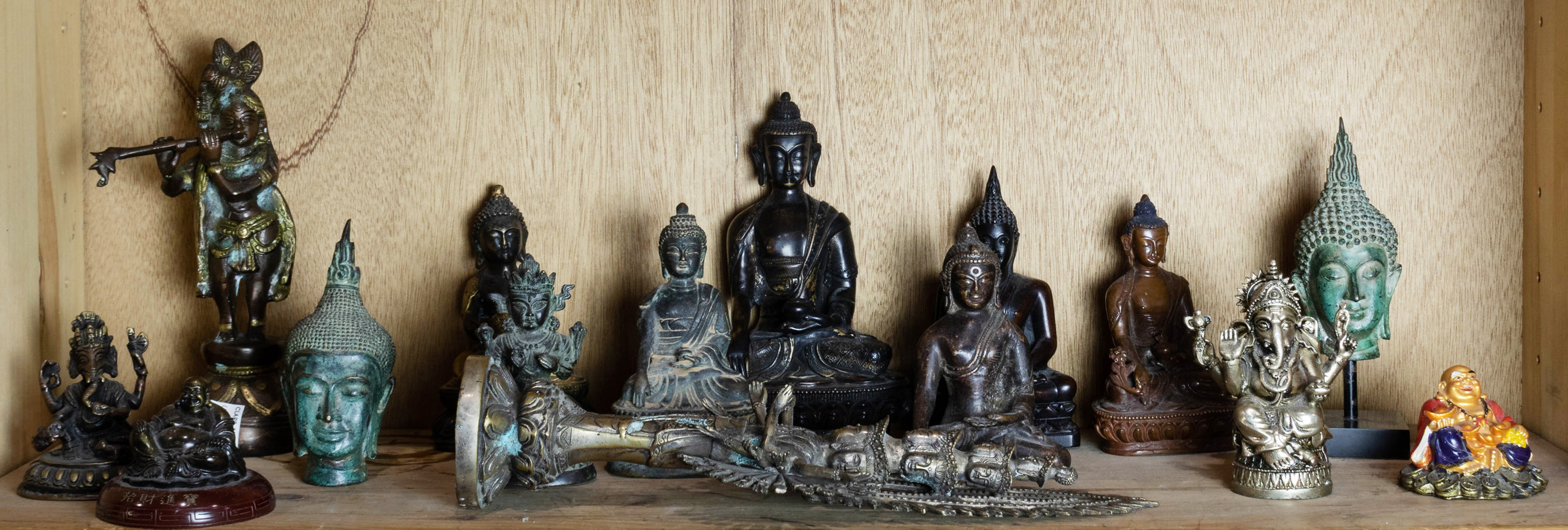  LOT OF 15 ASIAN BUDDHIST AND 3a67f7
