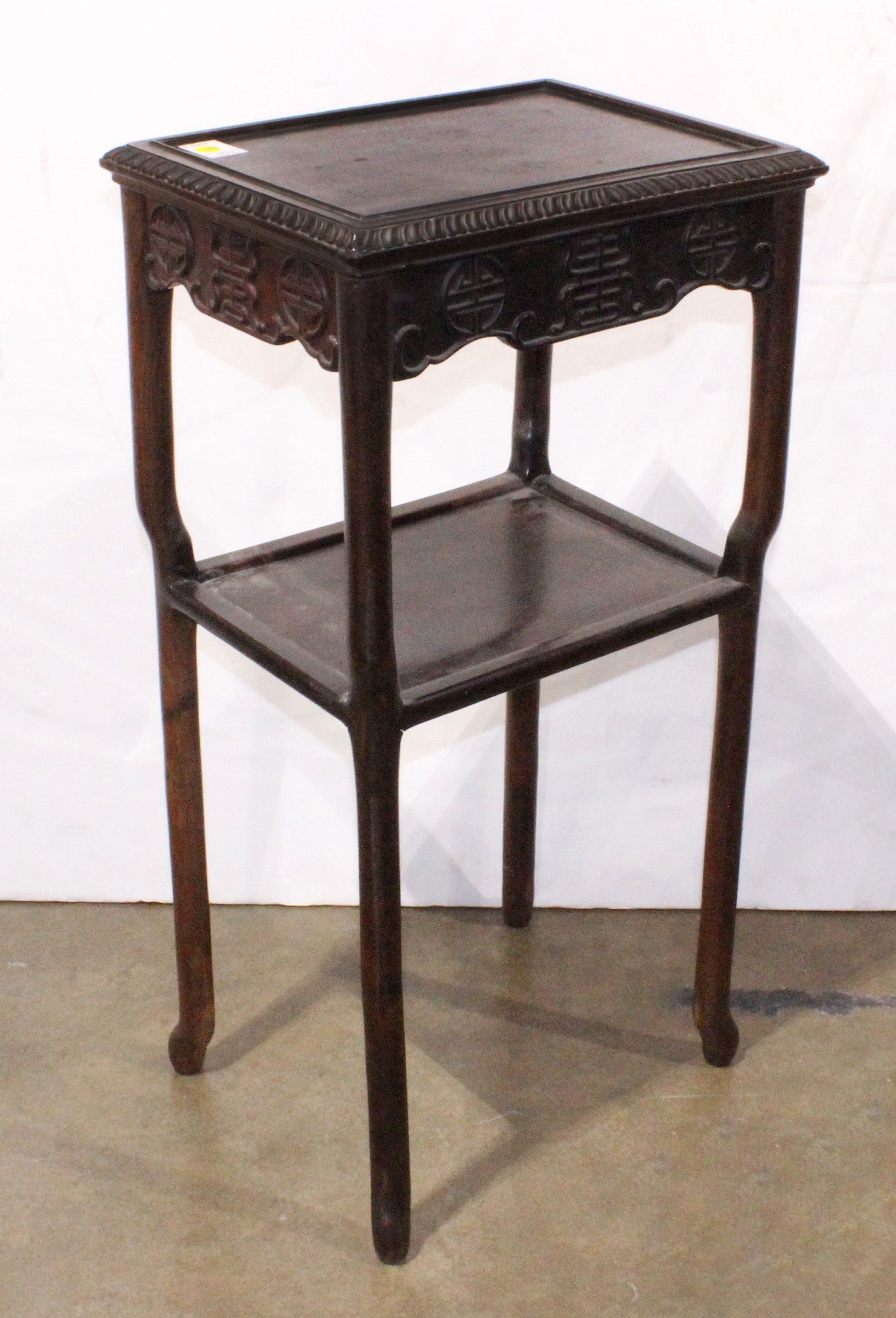 CHINESE TIERED HARDWOOD STAND Chinese 3a6822