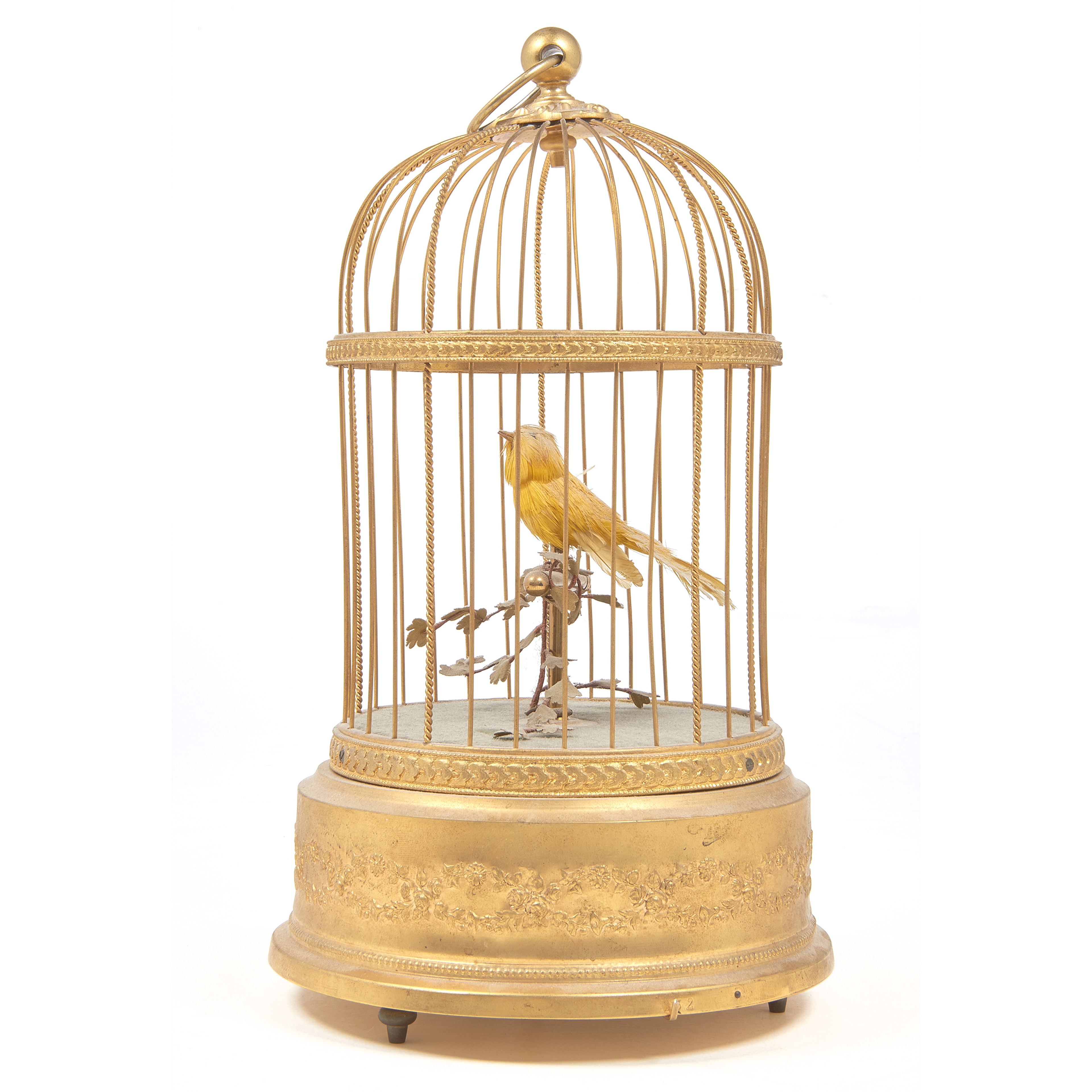 A FRENCH SINGING BIRD AUTOMATON A French