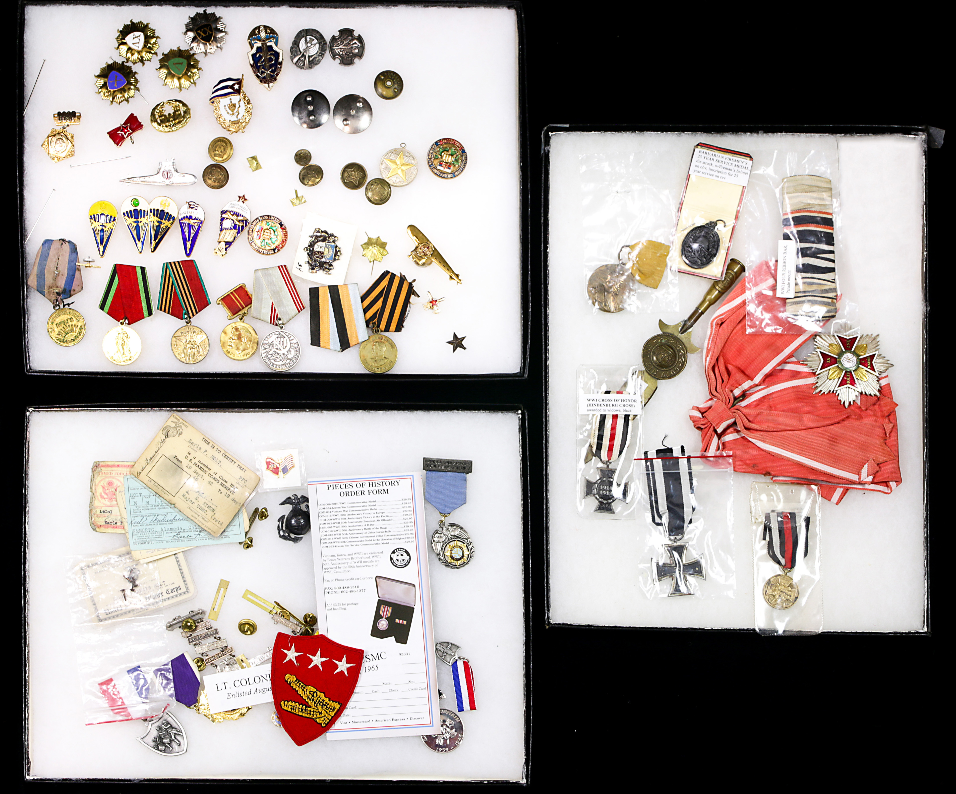 COLLECTION OF RUSSIAN MILITARY