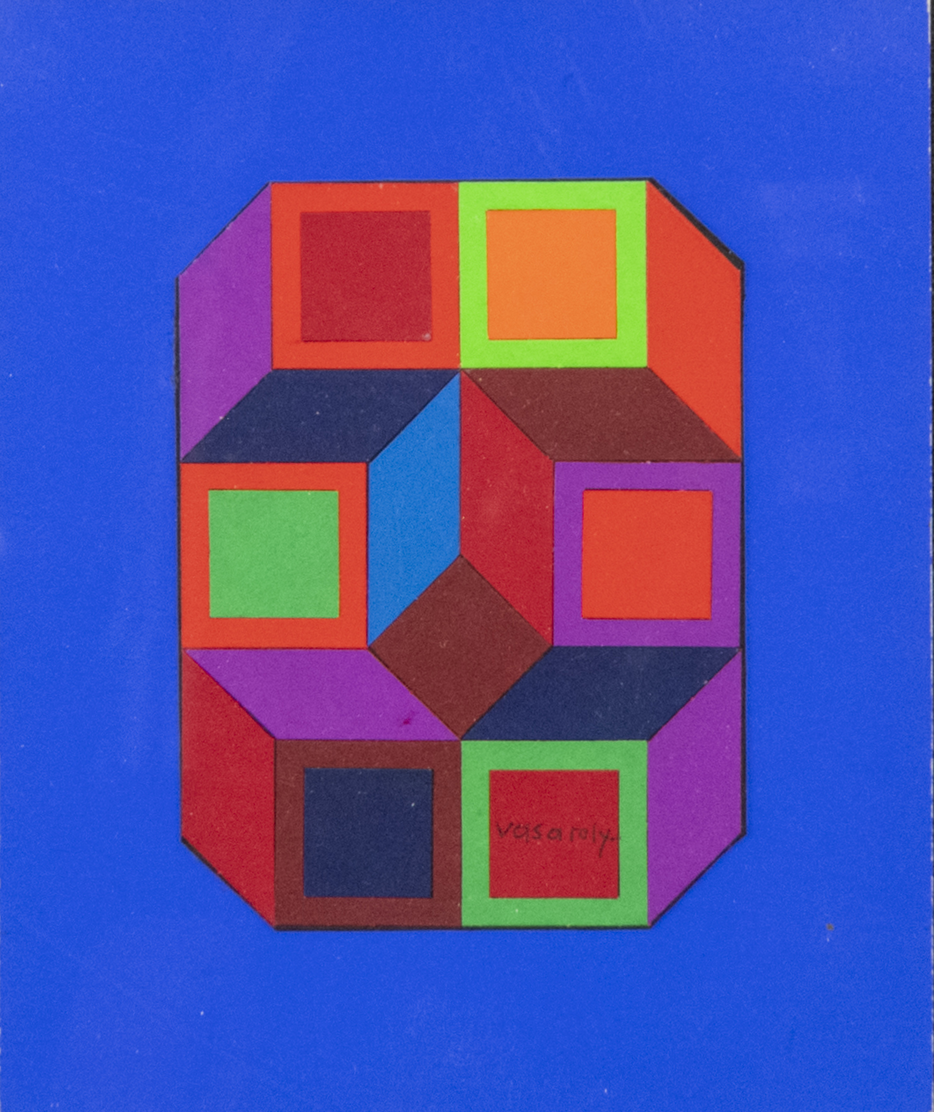 COLLAGE VICTOR VASARELY Victor 3a6920