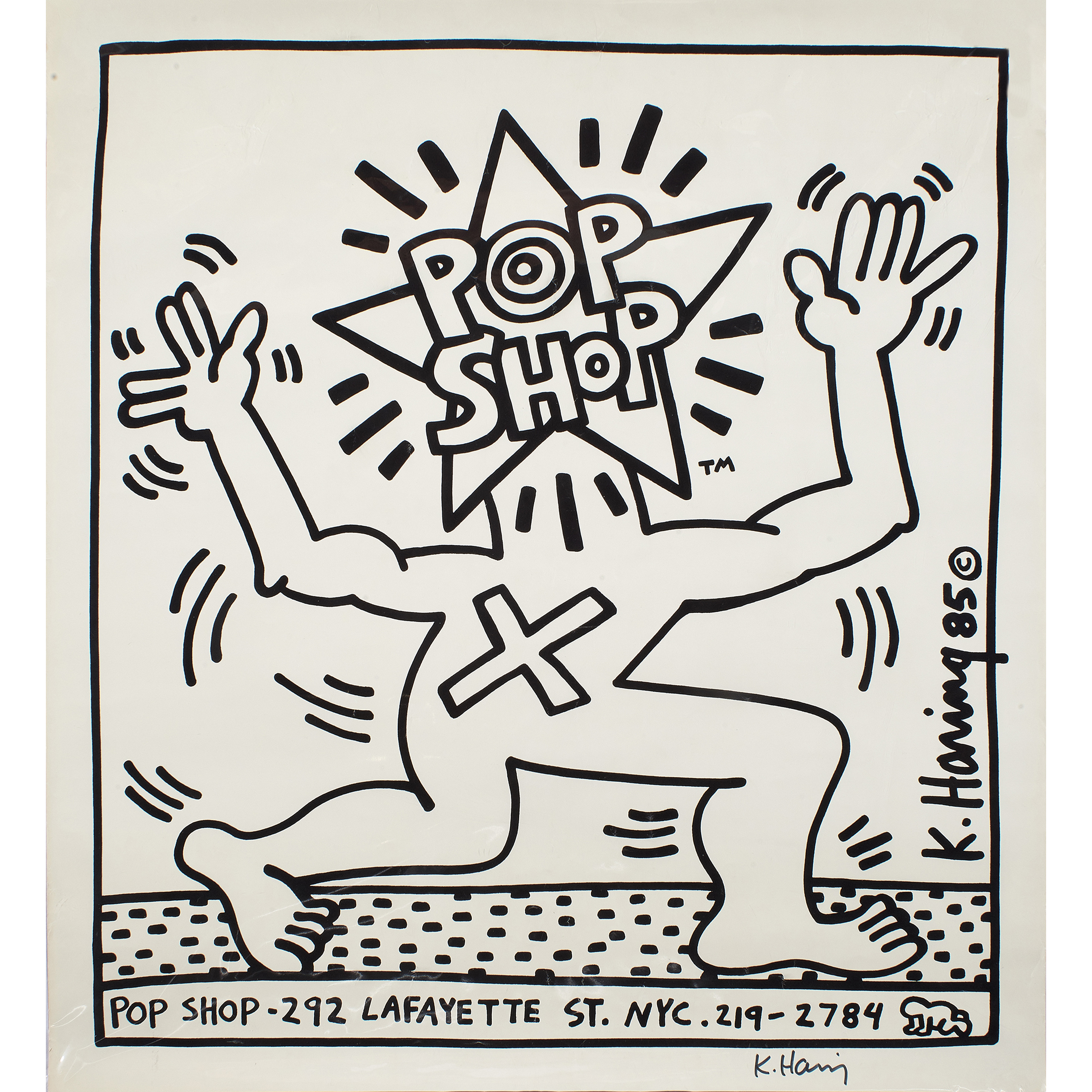 POSTER, AFTER KEITH HARING After