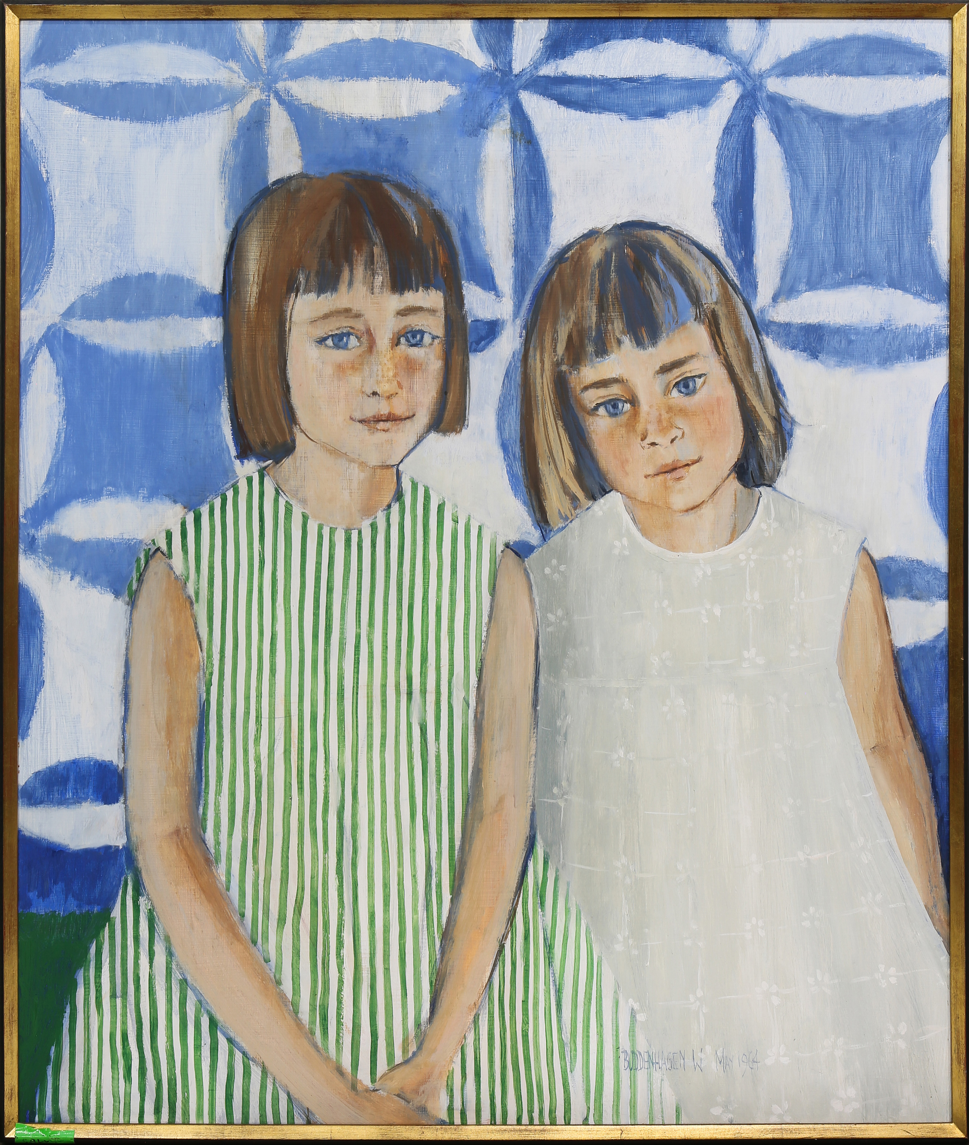 PAINTING, TWO SISTERS American