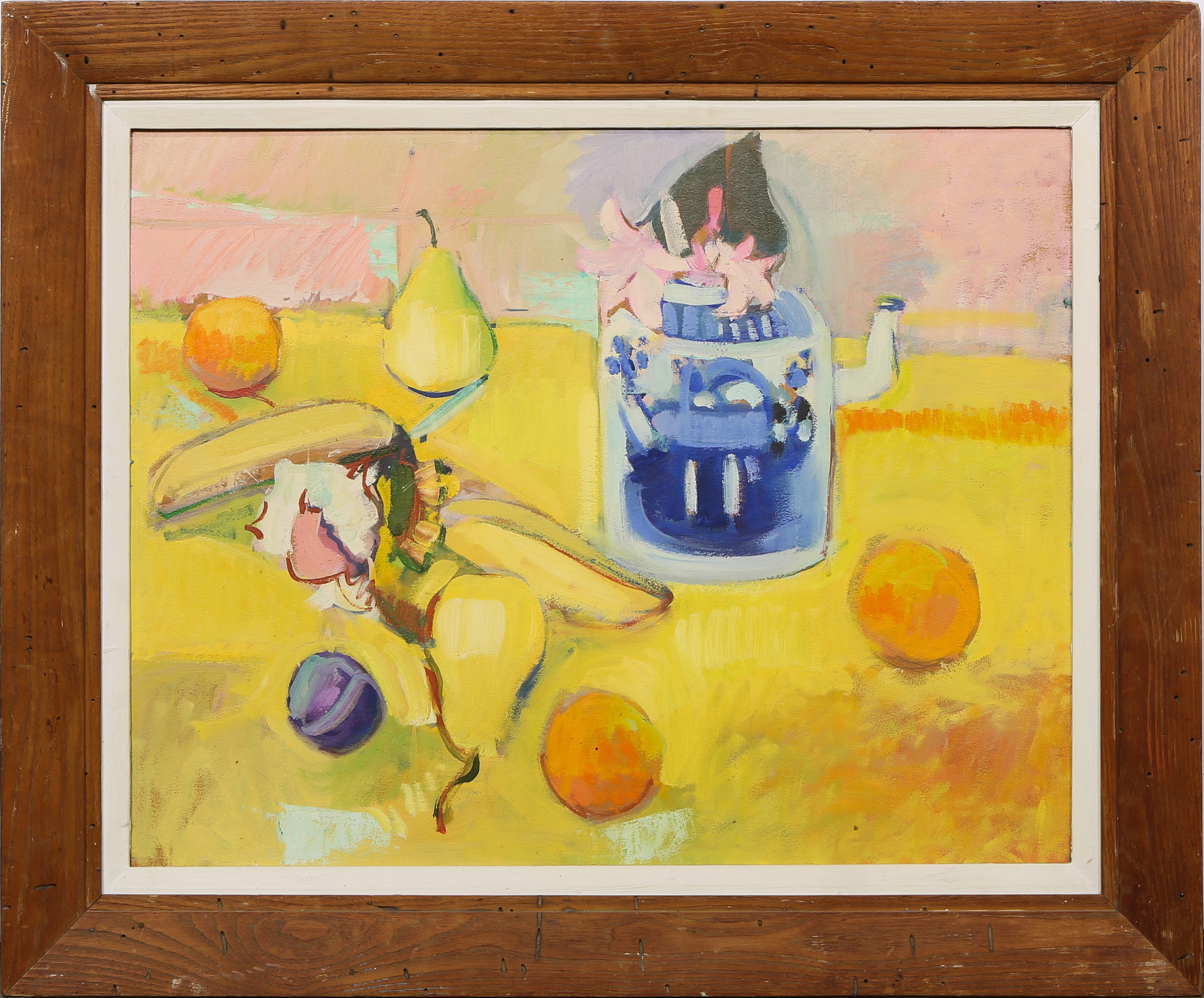PAINTING STILL LIFE WITH FRUIT 3a6a77
