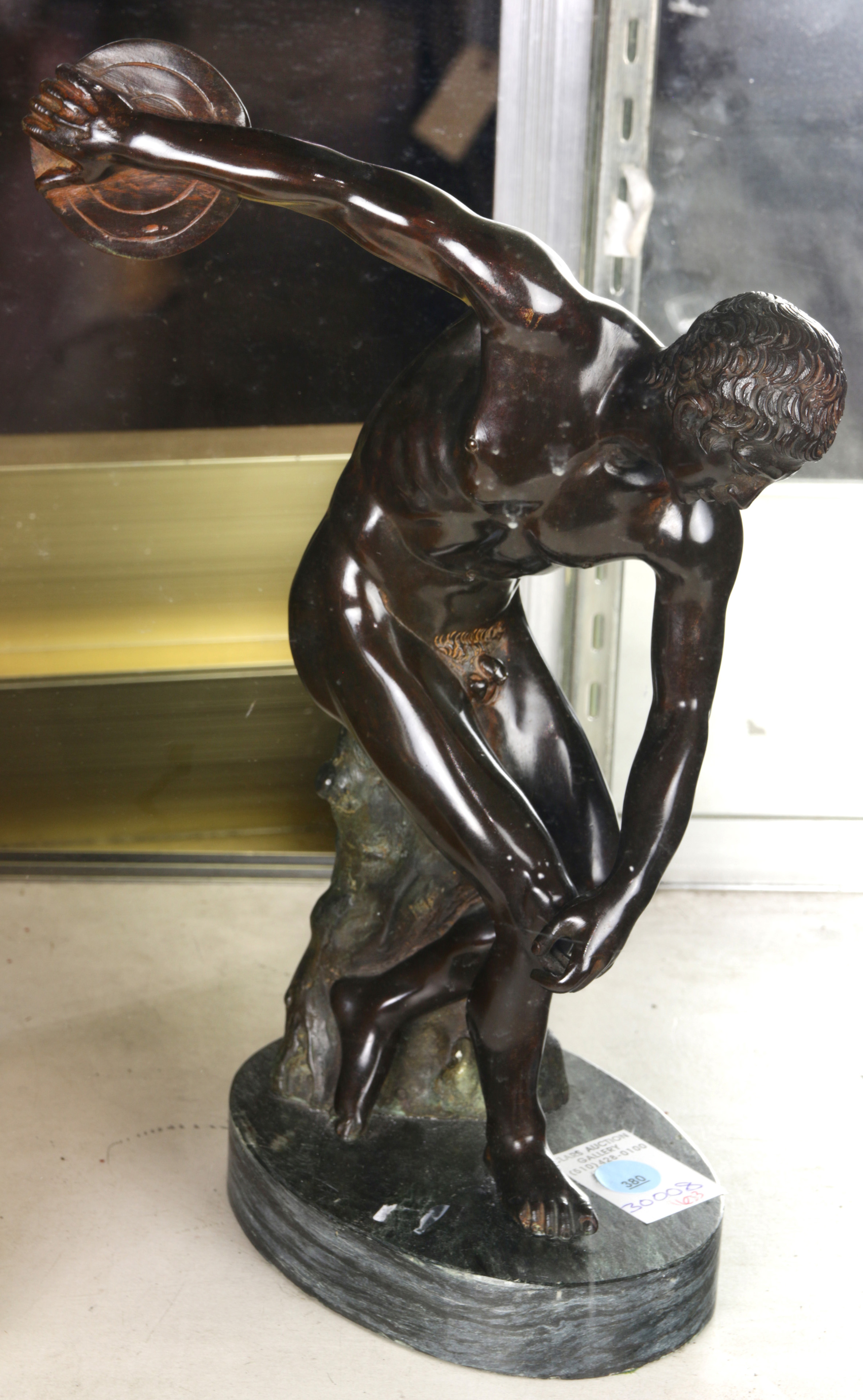 DISCUS THROWER After the Greek model,