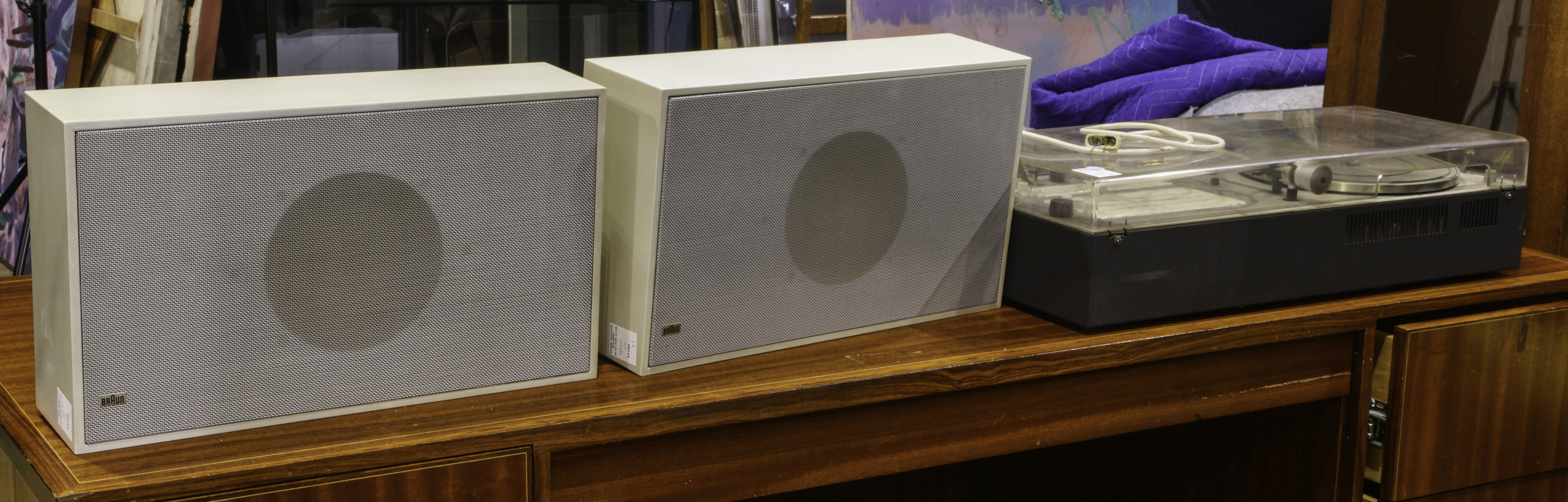 DIETER RAMS BRAUN RECORD PLAYER AND