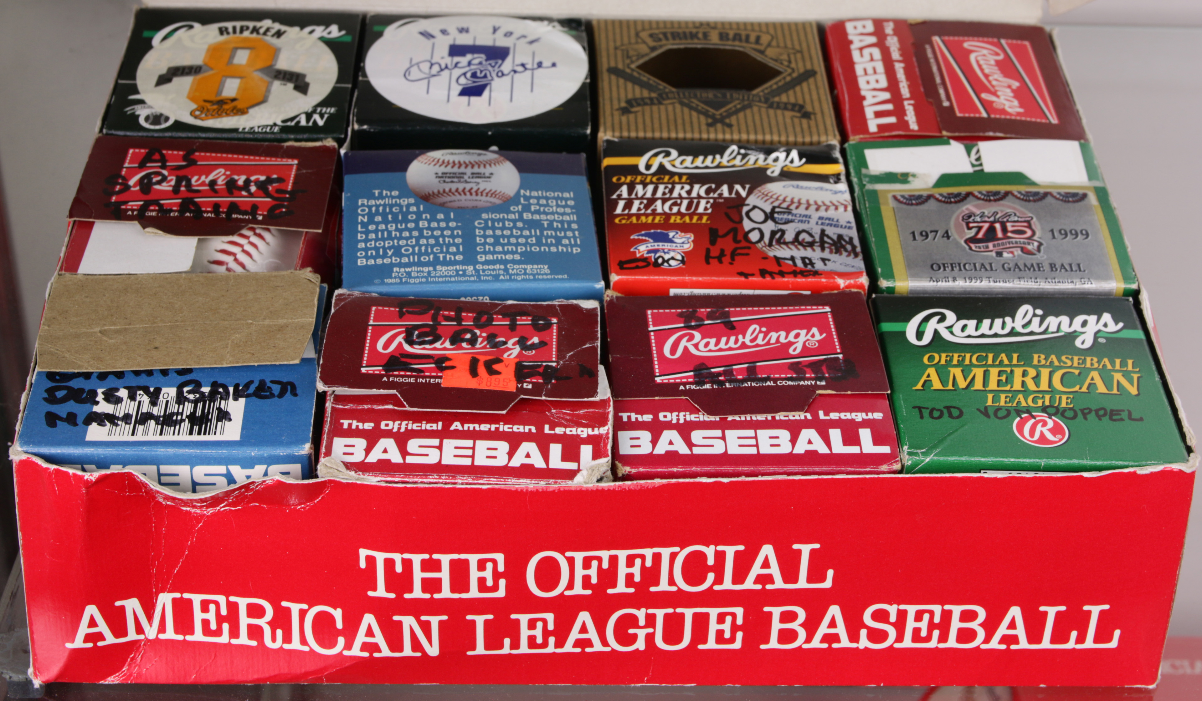(LOT OF APPROX. 11) GROUP OF BASEBALL
