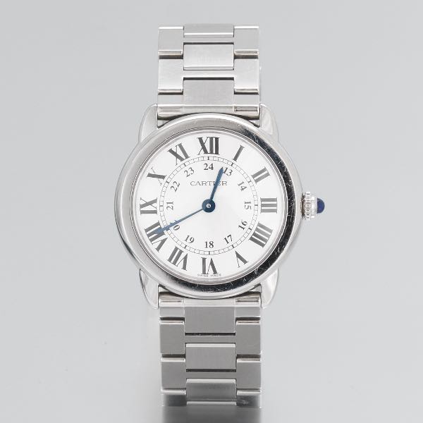 LADIES' CARTIER RONDE SOLO STAINLESS