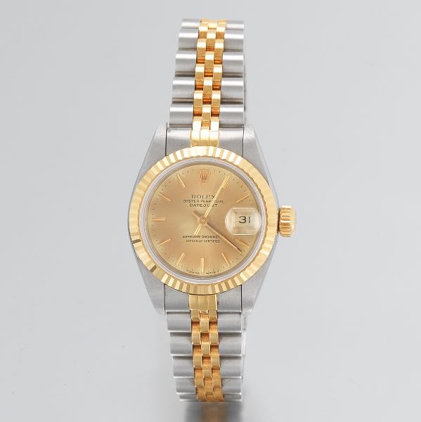 LADIES ROLEX 18K GOLD AND STEEL 3a6ce8