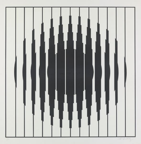 VICTOR VASARELY (HUNGARIAN 1908 - 1997)