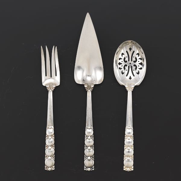 THREE TIFFANY & CO. STERLING SERVING