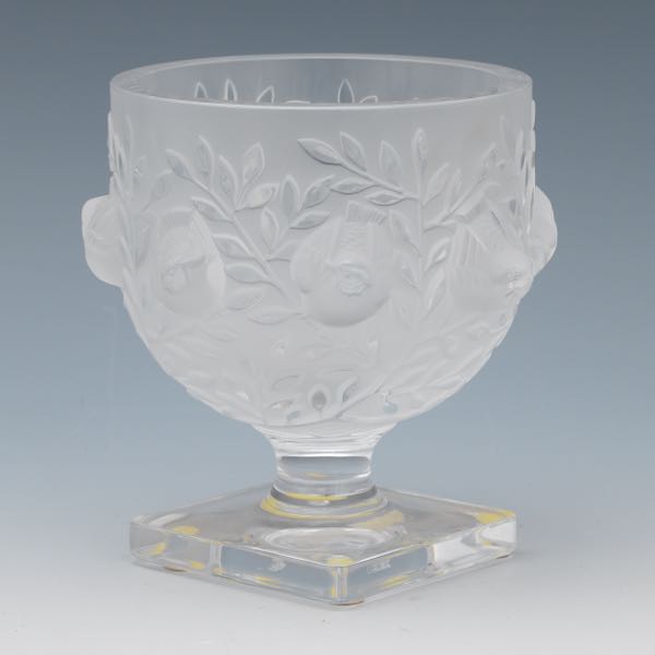 LALIQUE FRANCE CRYSTAL GLASS ELISABETH  3a6e5e