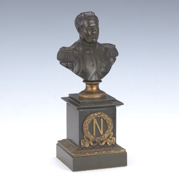 GRAND TOUR BRONZE BUST OF NAPOLEON 3a6e6e