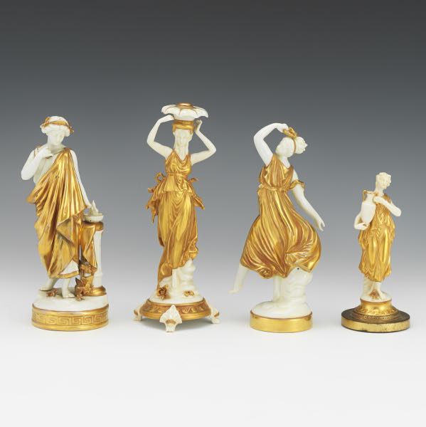 CAPODIMONTE ITALIAN GROUP OF FOUR 3a6e90