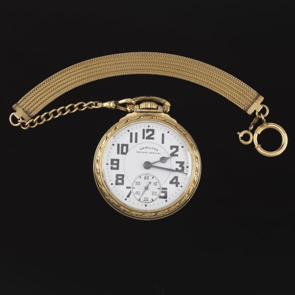 HAMILTON 992B RAILROAD GRADE POCKETWATCH 3a6f23