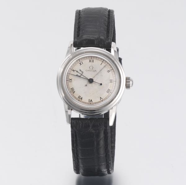 OMEGA STAINLESS CASE WRISTWATCH