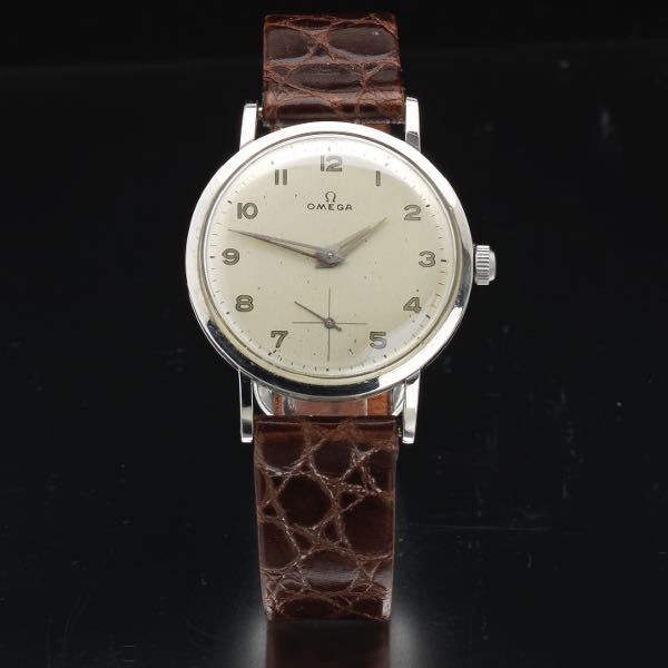 OMEGA STAINLESS MANUAL WIND WRISTWATCH 3a6f73