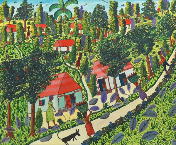 C DUBIQUE HAITIAN 20TH CENTURY  3a7013