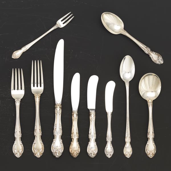 GORHAM FLATWARE SERVICE FOR TWELVE,