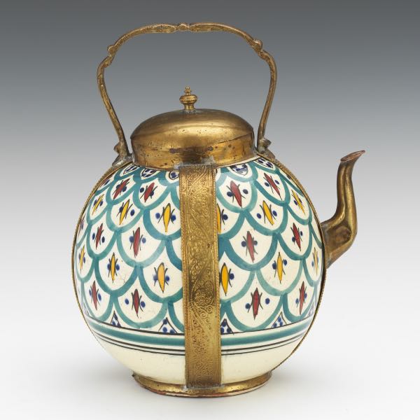 MOROCCAN ANTIQUE SAFI GLAZED CERAMIC 3a70bb